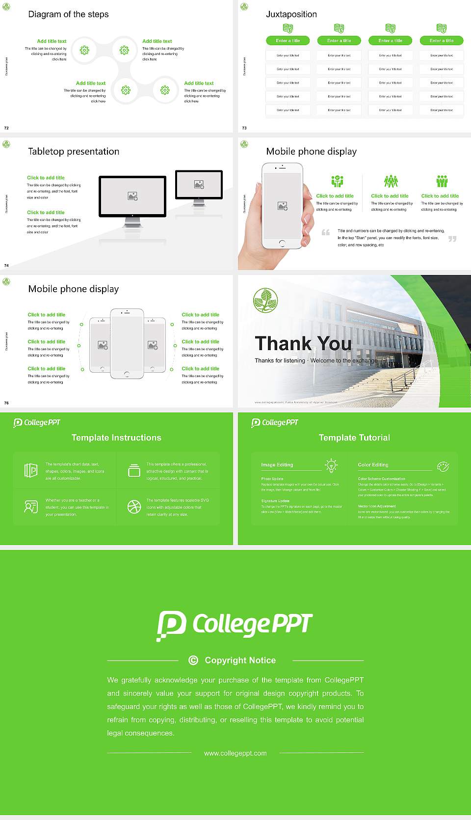 Fulda University of Applied Sciences Competition/Entrepreneurship Contest PPT Template16:9 ratio PPT effect preview image9