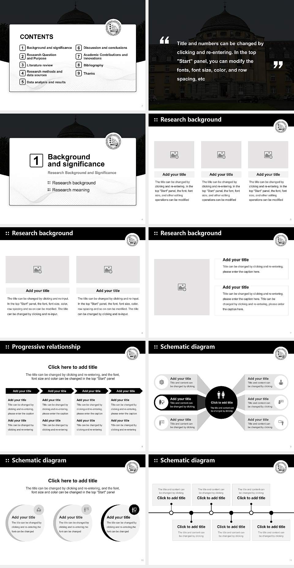 Cologne Catholic University of Theology Graduation Thesis Defense PPT Template4:3 ratio PPT effect preview image2