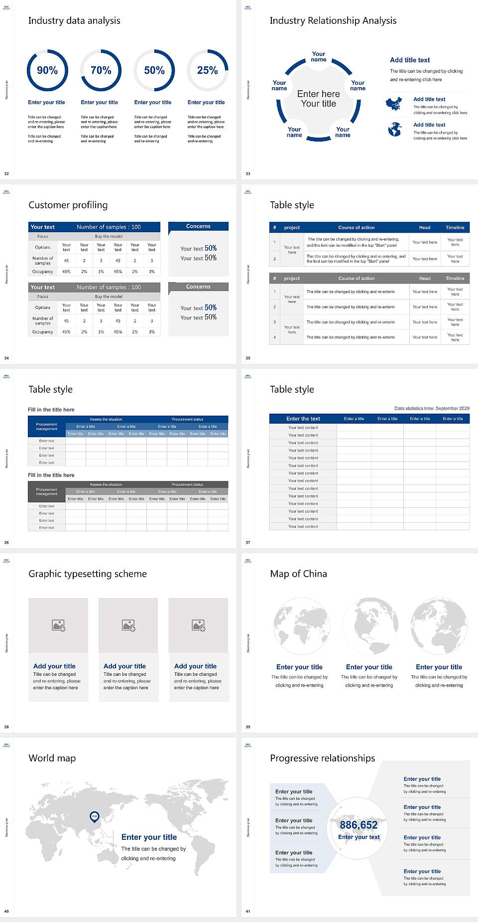 DHGS German University of Health and Sport Competition/Entrepreneurship Contest PPT Template4:3 ratio PPT effect preview image5