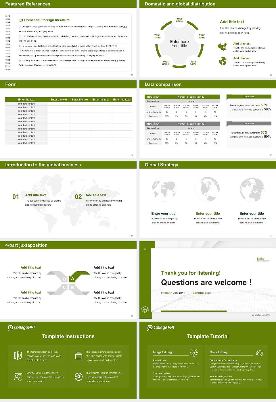 Catholic University of Applied Sciences North Rhine-Westphalia Thesis Proposal/Graduation Defense PPT Template16:9 ratio PPT effect preview image4