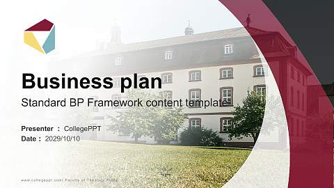 Faculty of Theology Fulda Competition/Entrepreneurship Contest PPT Template