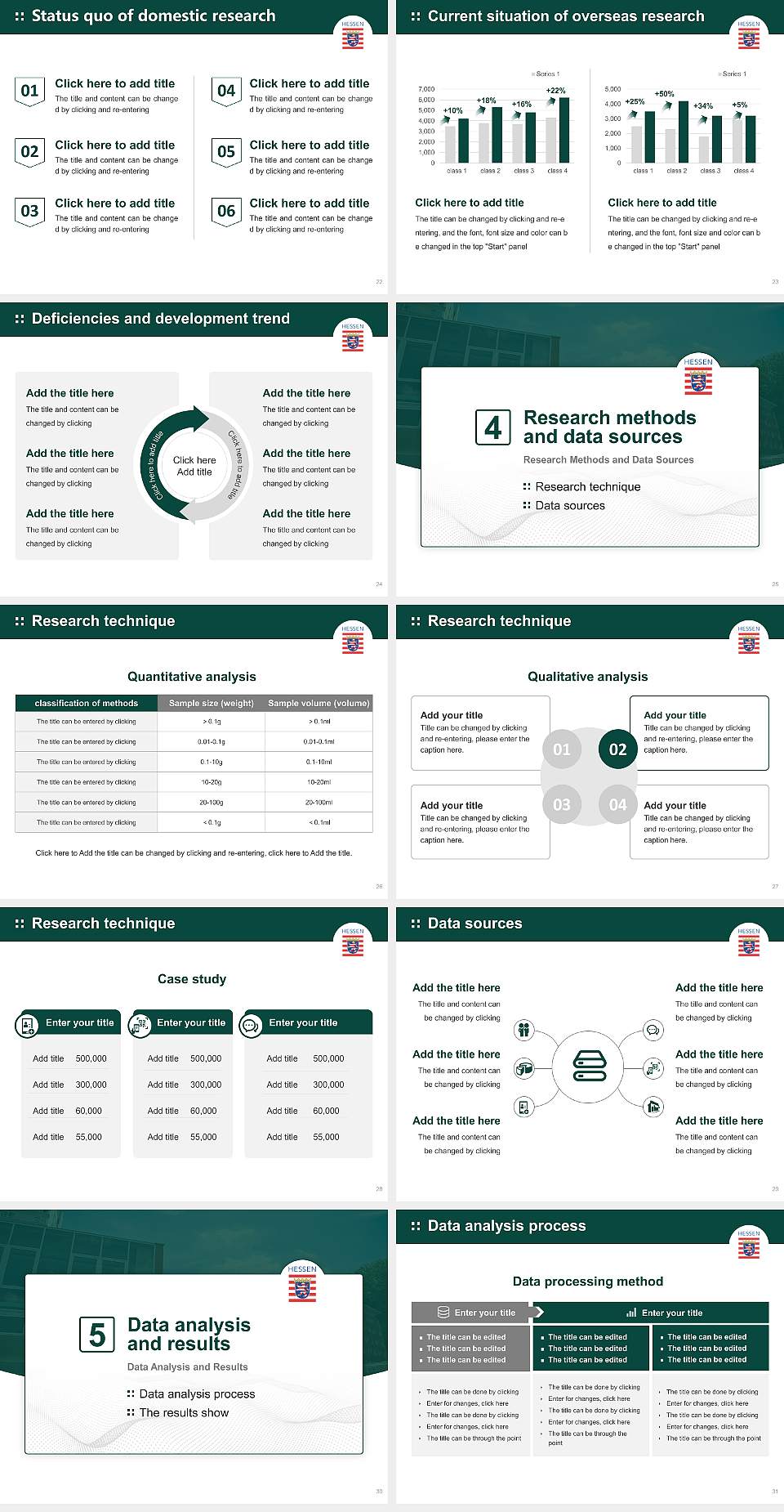 Hessian University of Finance and Justice Rotenburg Graduation Thesis Defense PPT Template4:3 ratio PPT effect preview image4