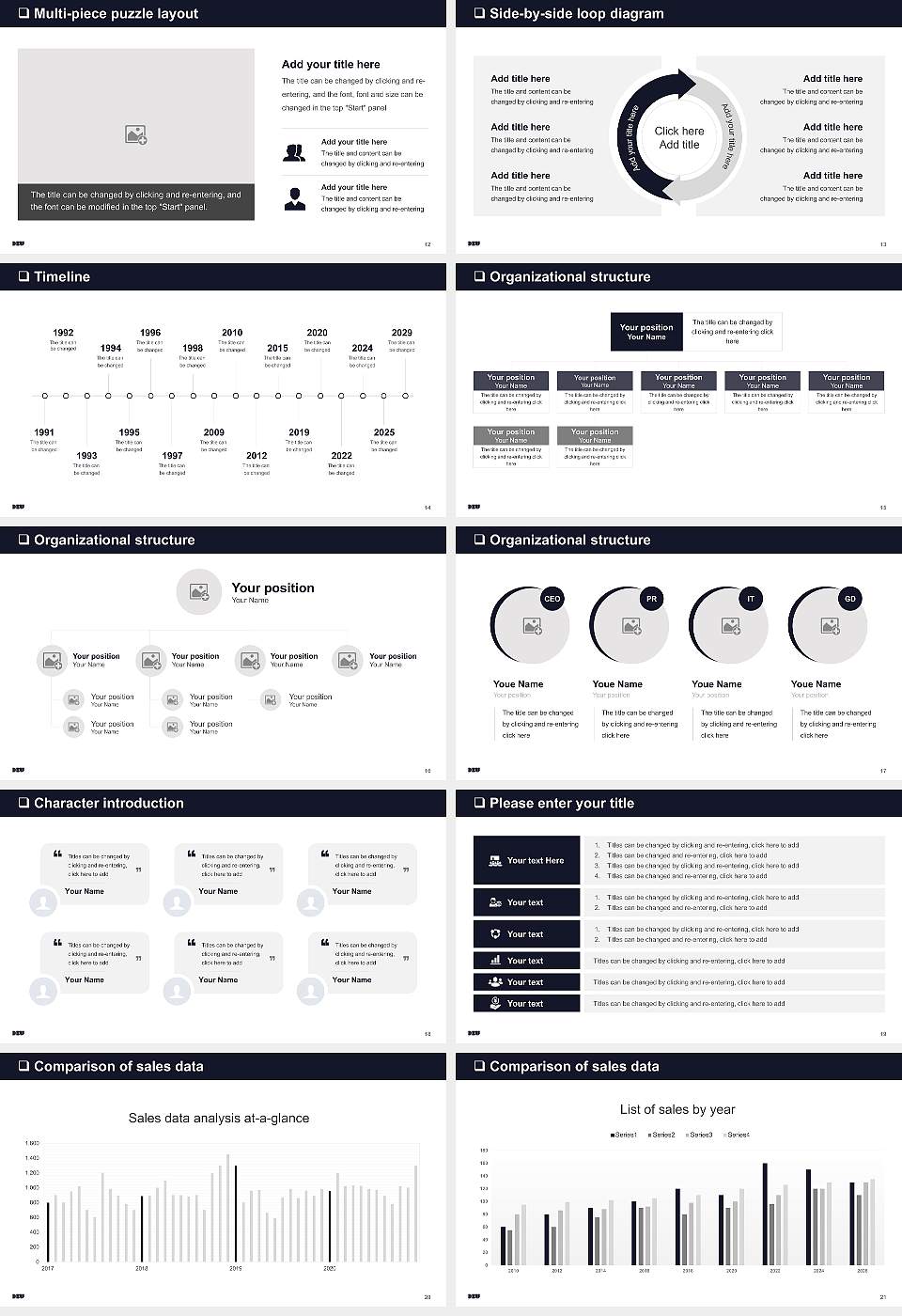 Digital Business University of Applied Sciences General PPT Template16:9 ratio PPT effect preview image3
