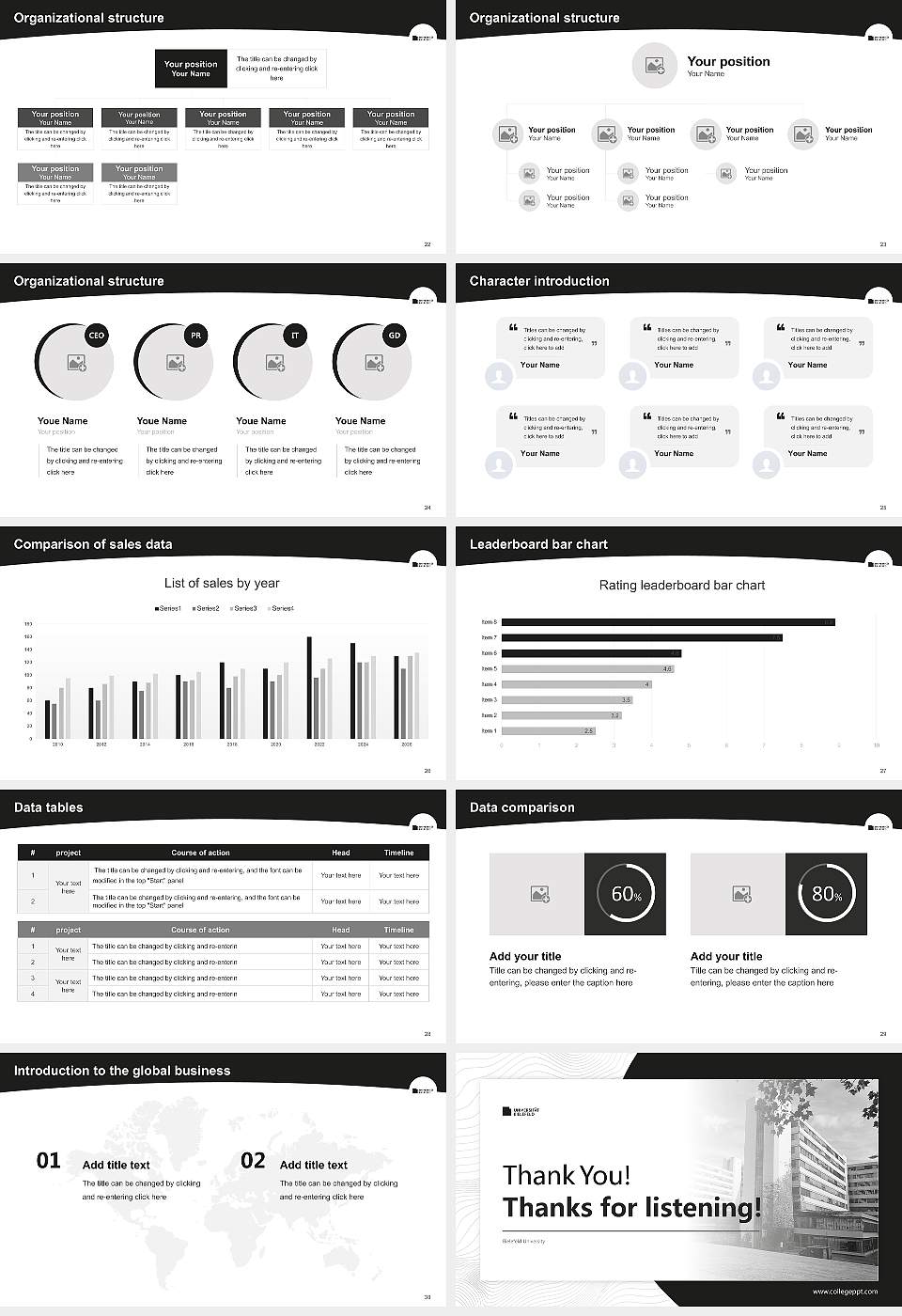 Bielefeld University Academic Presentation/Research Findings Report PPT Template16:9 ratio PPT effect preview image4