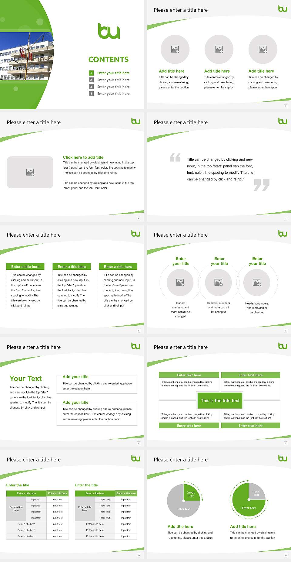 Brand University of Applied Sciences Course/Courseware Creation PPT Template4:3 ratio PPT effect preview image2