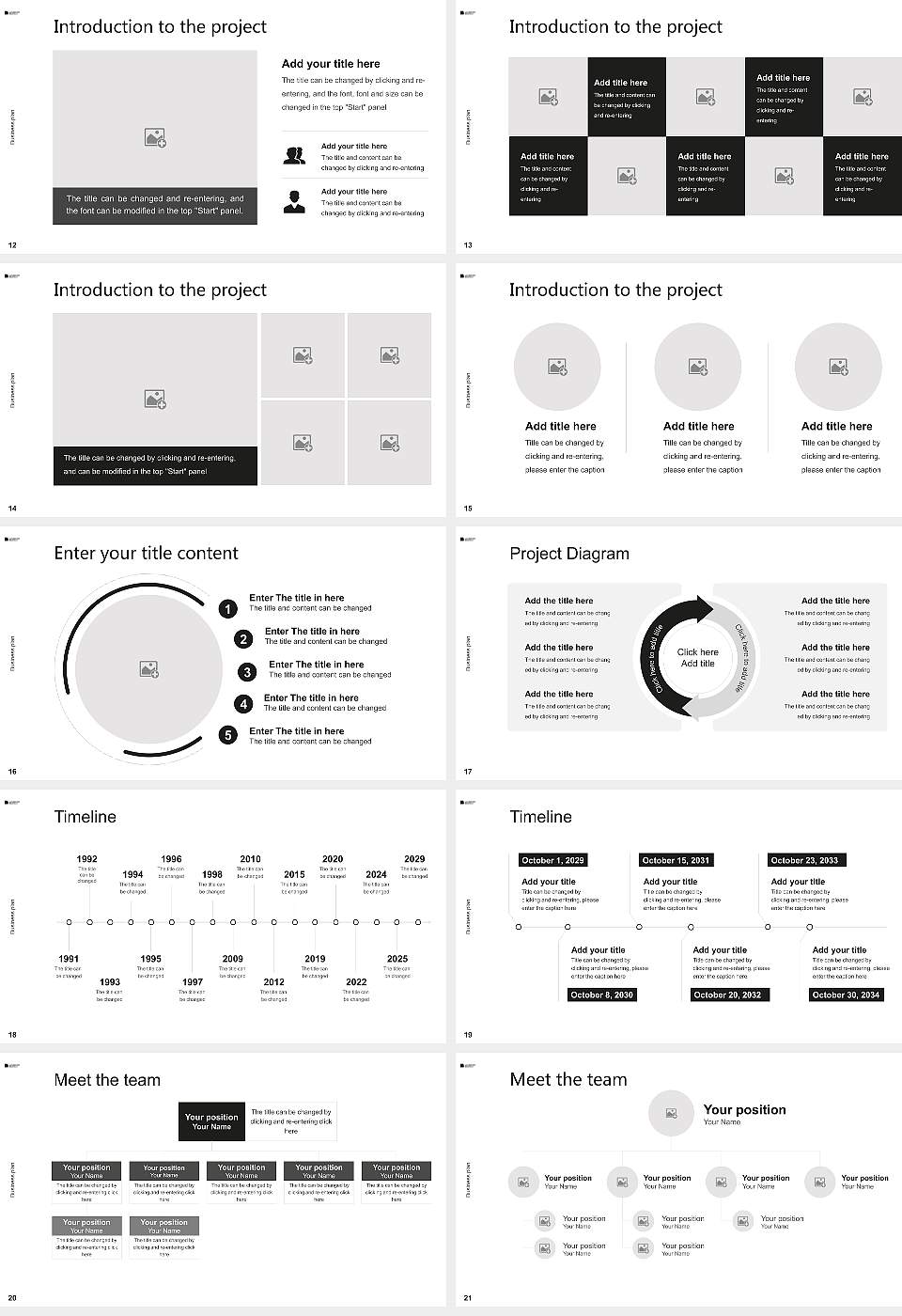 Bielefeld University Competition/Entrepreneurship Contest PPT Template16:9 ratio PPT effect preview image3