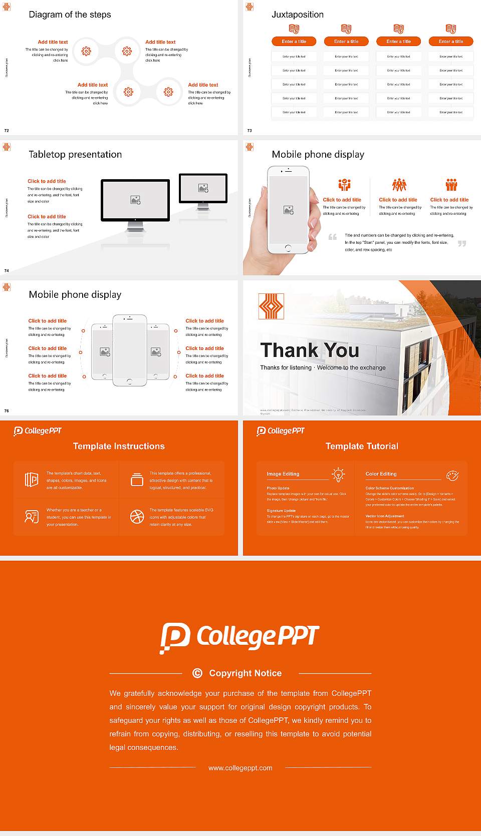 Catholic Foundation University of Applied Sciences Munich Competition/Entrepreneurship Contest PPT Template16:9 ratio PPT effect preview image9