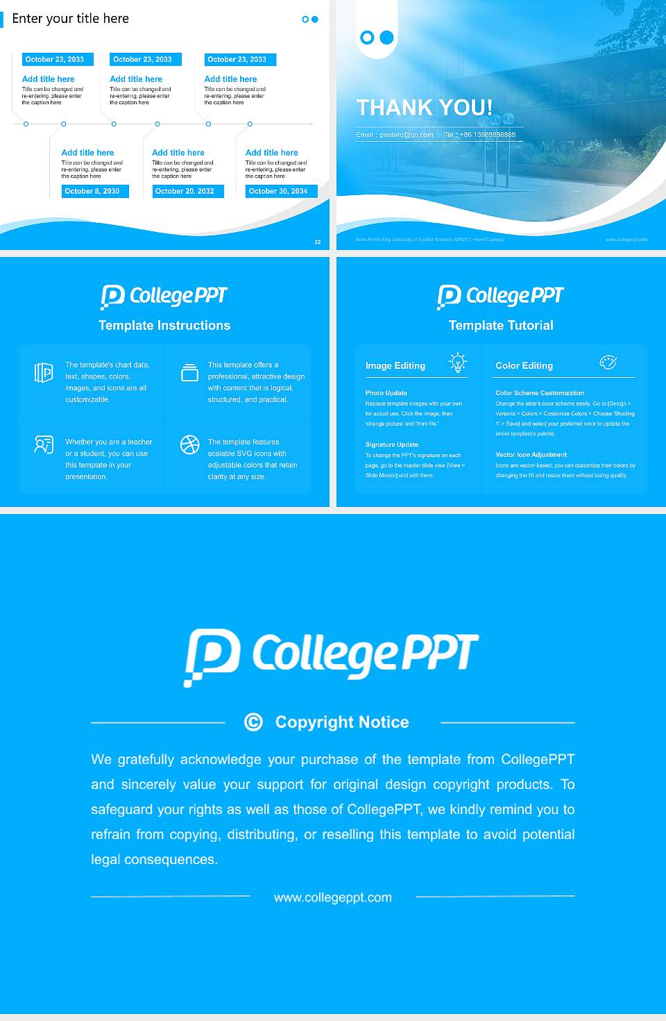 Bonn-Rhein-Sieg University of Applied Sciences – Hennef campus Lecture Sharing and Networking Event PPT Template4:3 ratio PPT effect preview image4