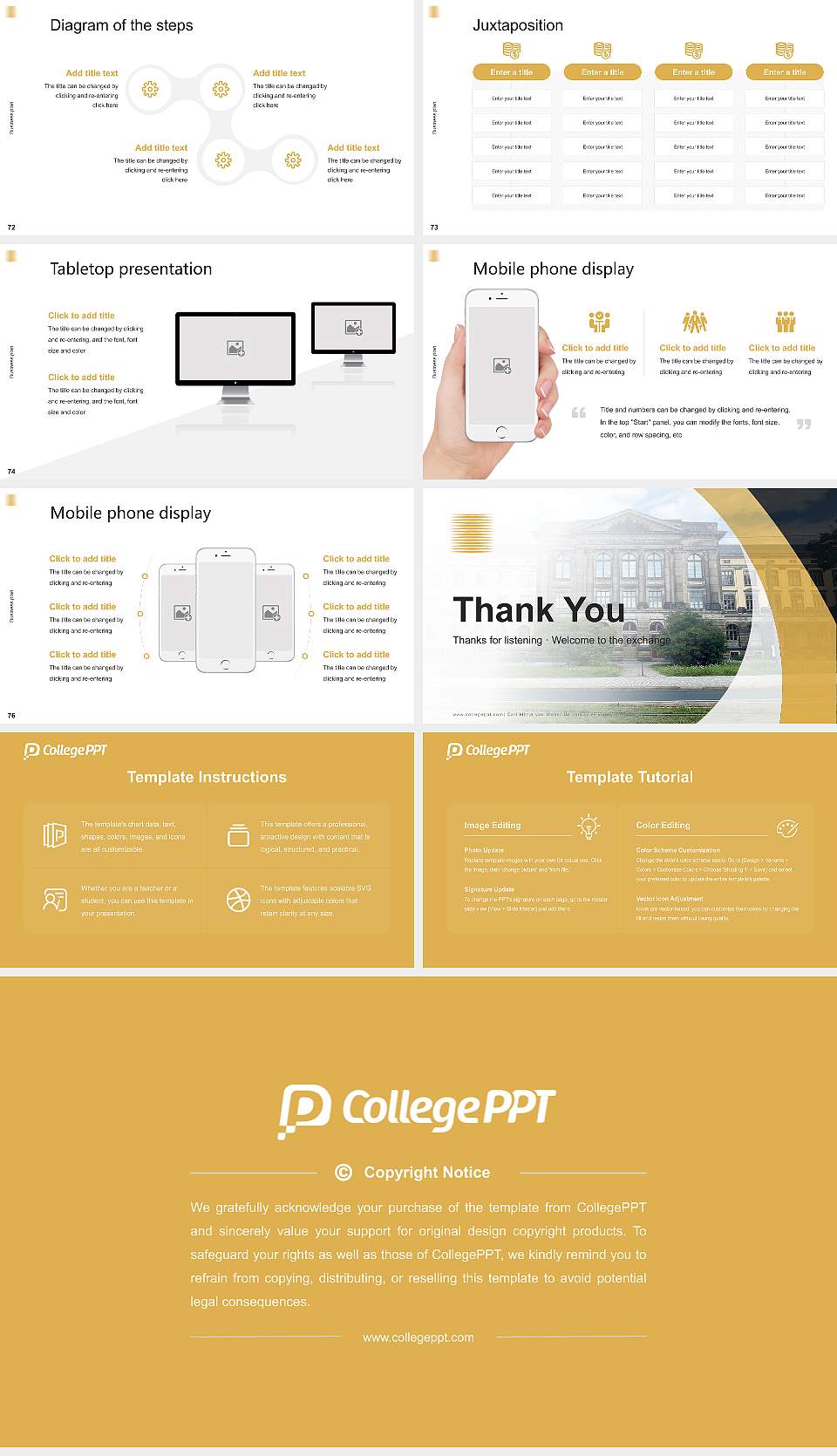 Carl Maria von Weber University of Music Dresden Competition/Entrepreneurship Contest PPT Template16:9 ratio PPT effect preview image9