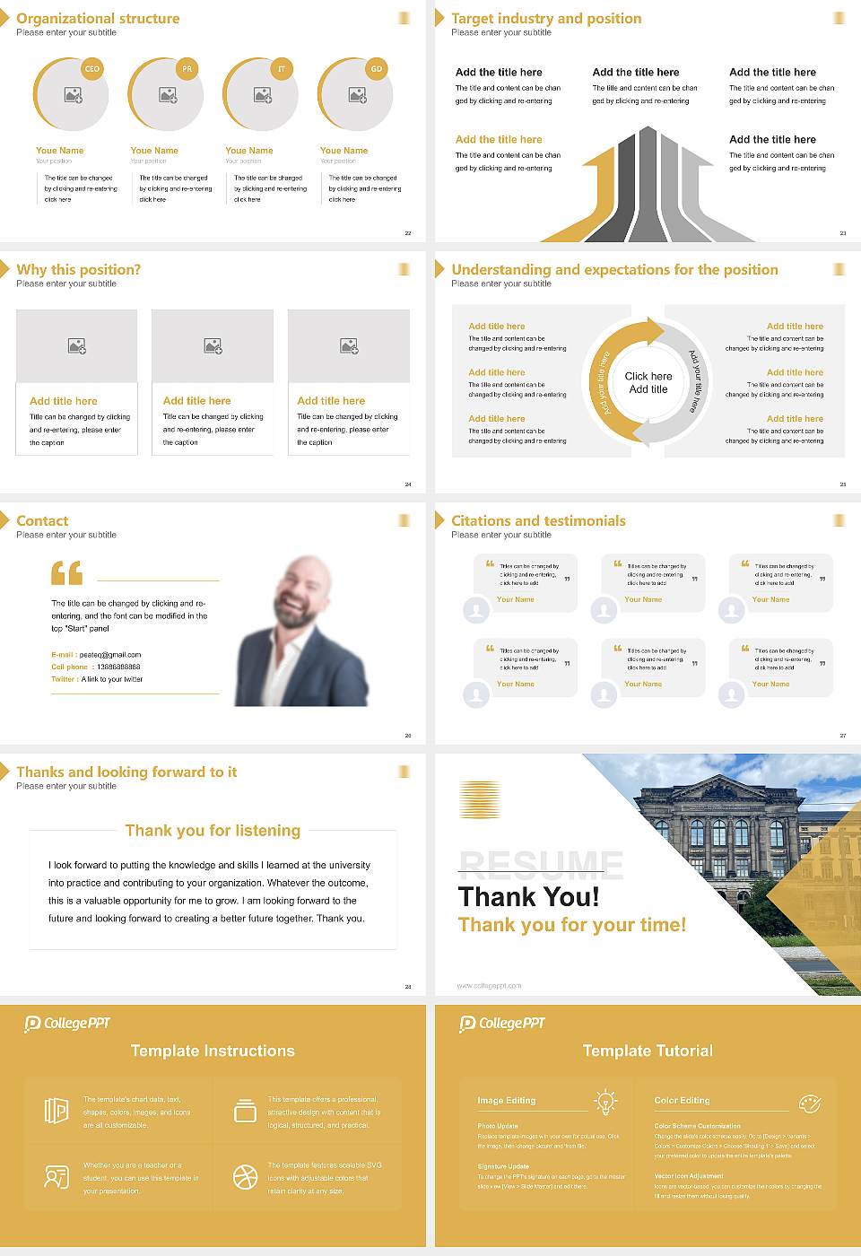 Carl Maria von Weber University of Music Dresden Resume PPT Template16:9 ratio PPT effect preview image4