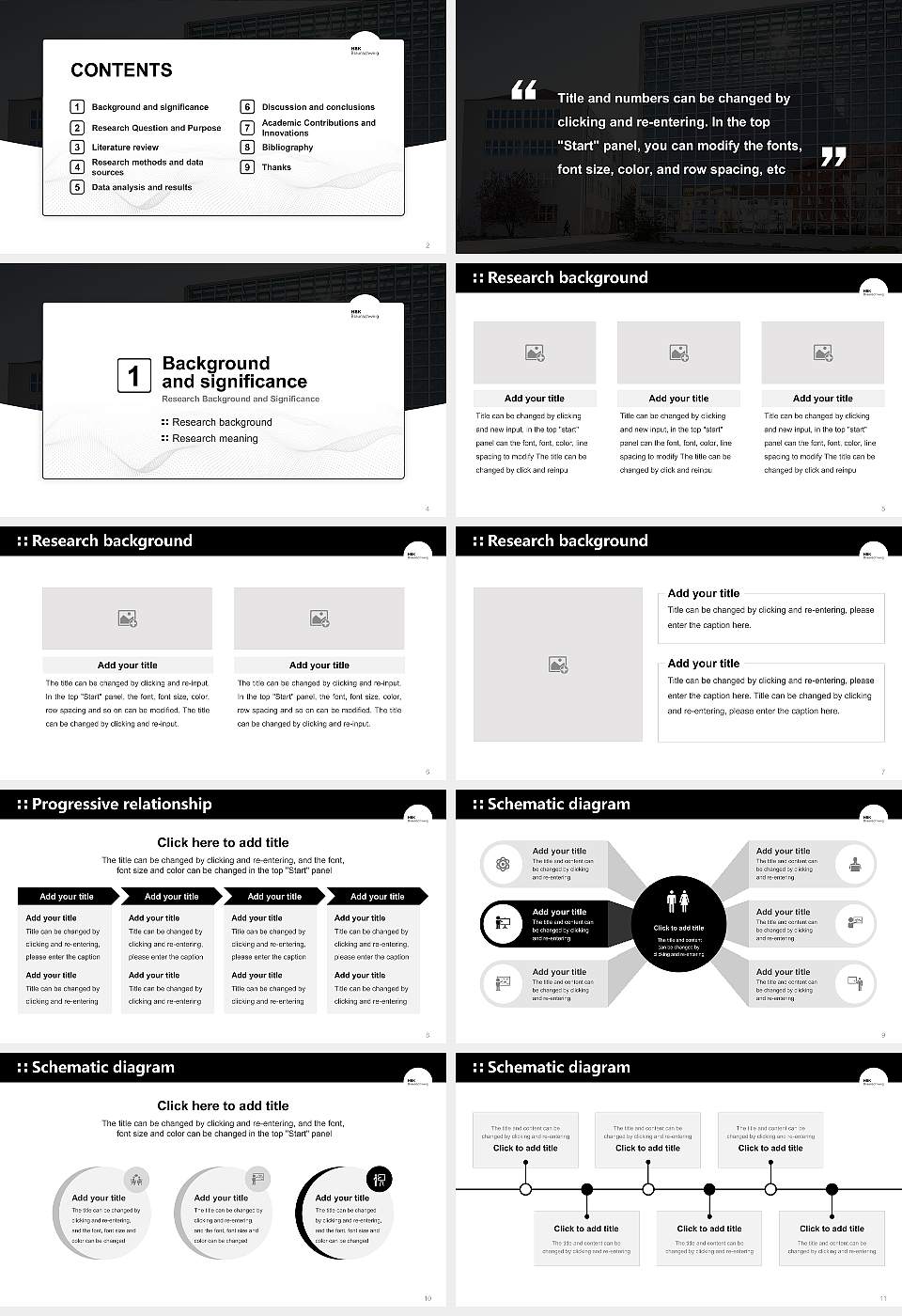 Braunschweig University of Art Graduation Thesis Defense PPT Template16:9 ratio PPT effect preview image2