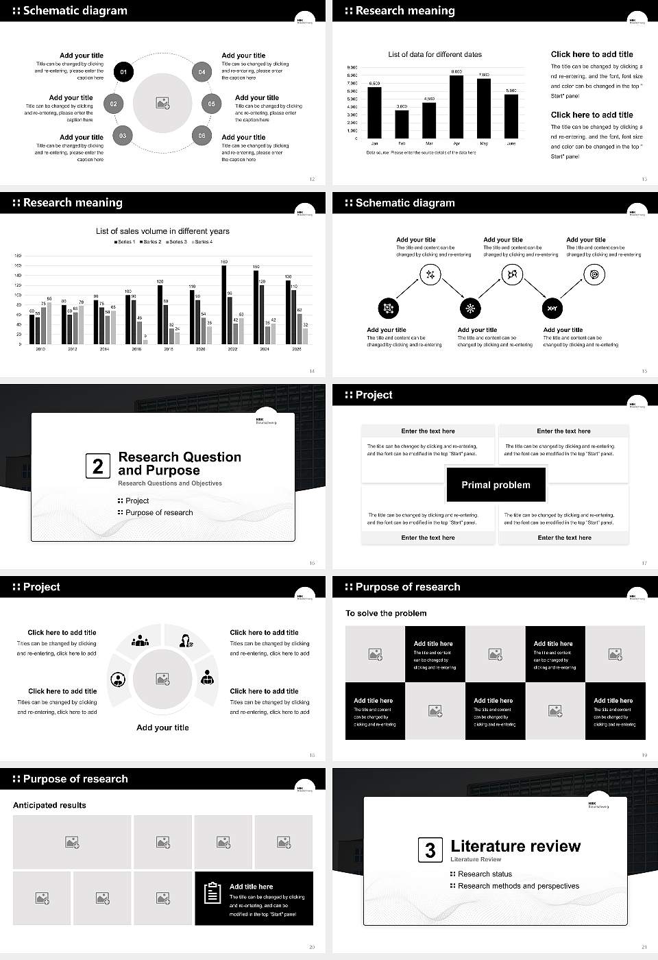 Braunschweig University of Art Graduation Thesis Defense PPT Template16:9 ratio PPT effect preview image3