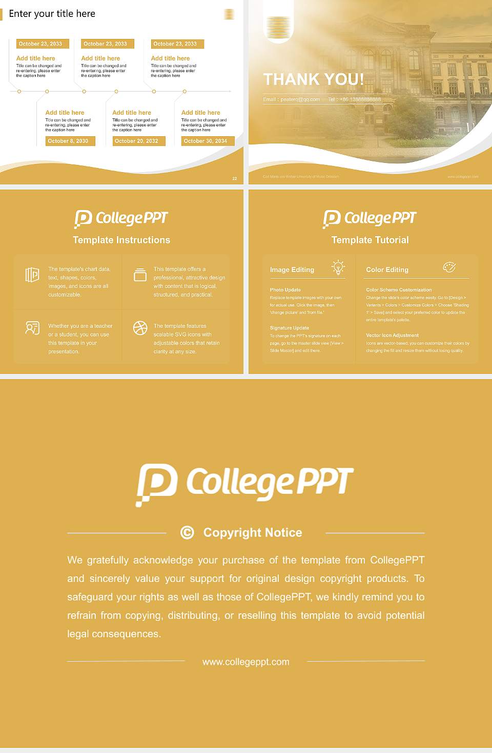 Carl Maria von Weber University of Music Dresden Lecture Sharing and Networking Event PPT Template4:3 ratio PPT effect preview image4