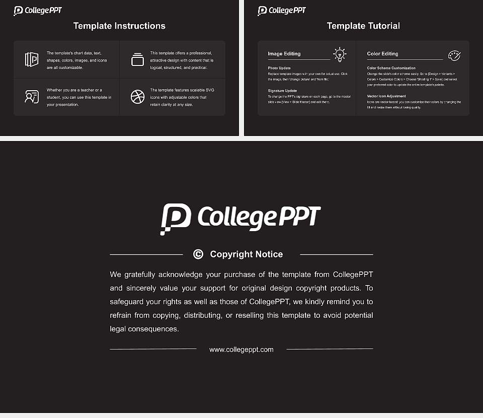 Bremerhaven University of Applied Sciences Course/Courseware Creation PPT Template16:9 ratio PPT effect preview image5