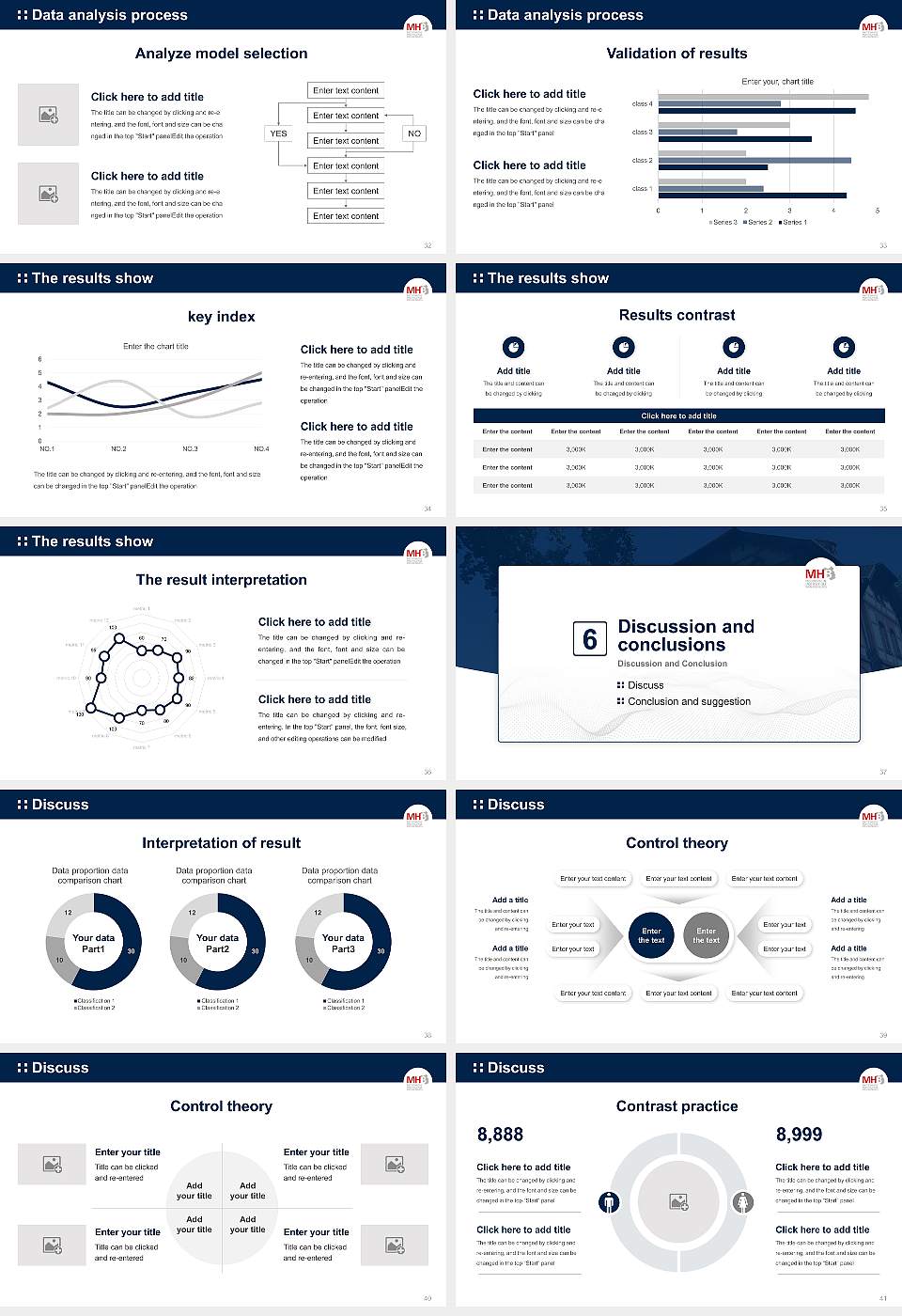 Brandenburg Medical School Theodor Fontane Graduation Thesis Defense PPT Template16:9 ratio PPT effect preview image5