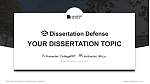 Bielefeld University Graduation Thesis Defense PPT Template