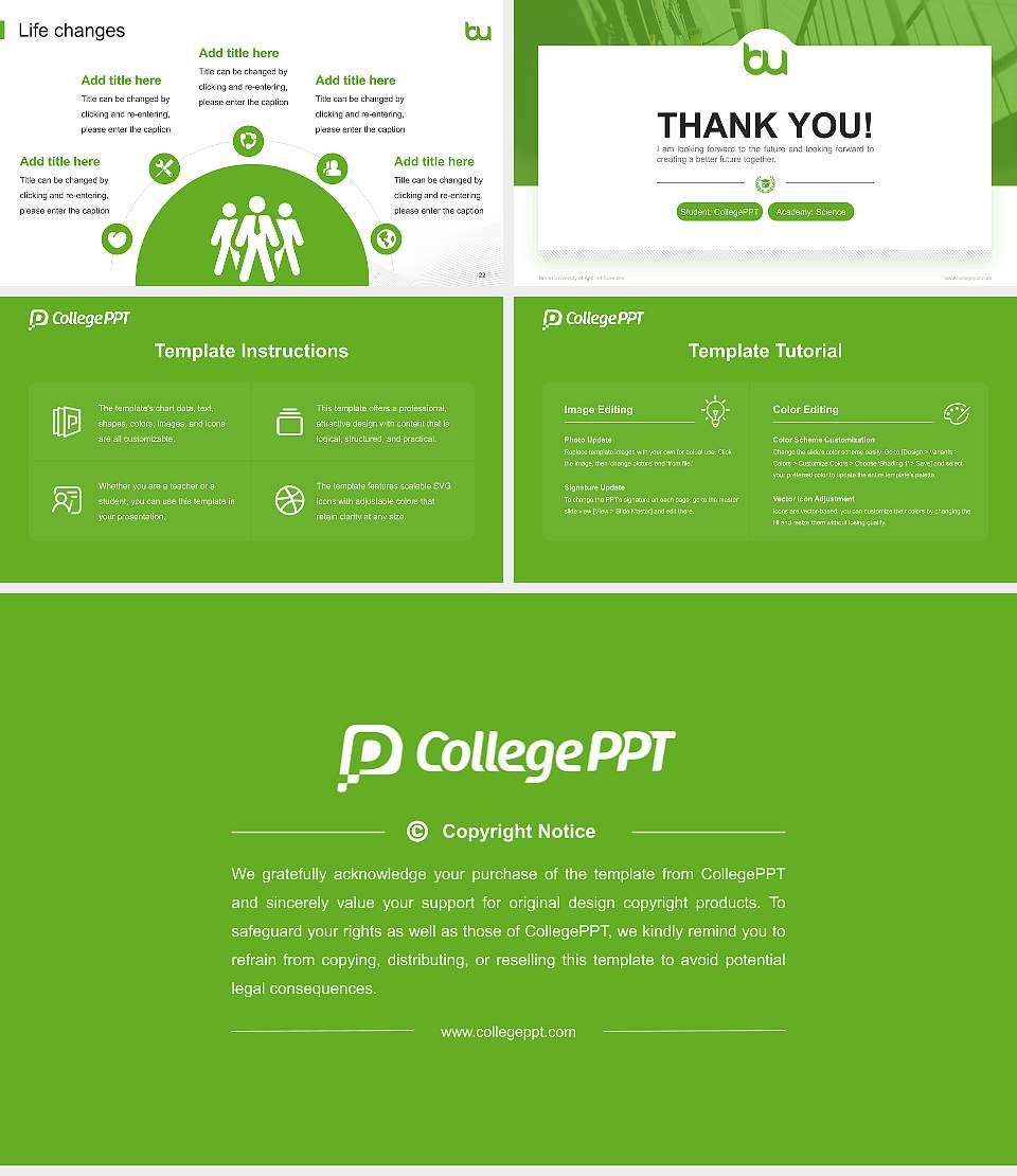 Brand University of Applied Sciences National Scholarship Defense PPT Template16:9 ratio PPT effect preview image4
