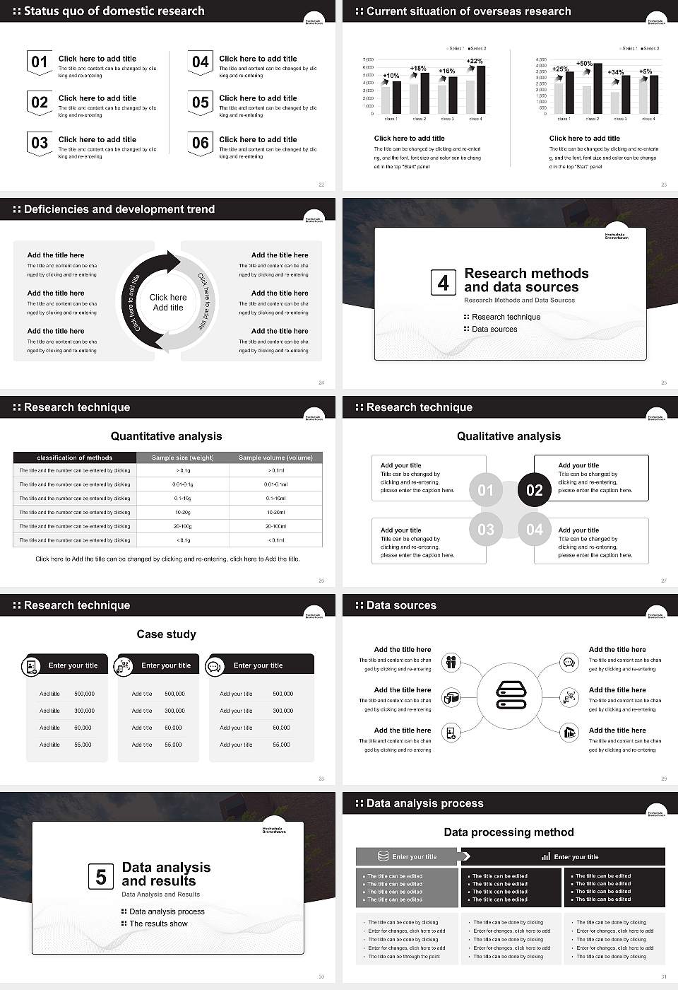 Bremerhaven University of Applied Sciences Graduation Thesis Defense PPT Template16:9 ratio PPT effect preview image4