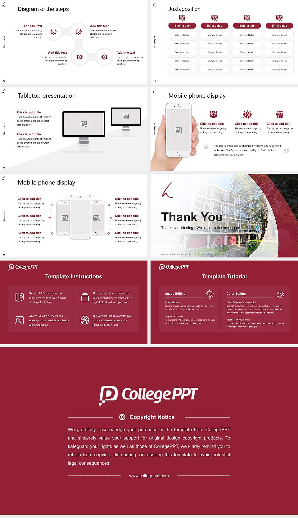 Catholic University of Applied Sciences Freiburg Competition/Entrepreneurship Contest PPT Template16:9 ratio PPT effect preview image9