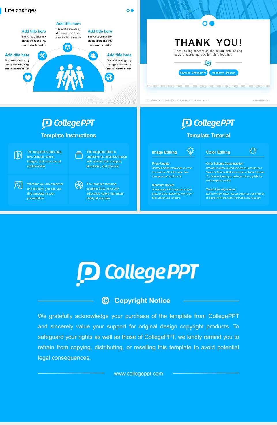 Bonn-Rhein-Sieg University of Applied Sciences – Hennef campus National Scholarship Defense PPT Template4:3 ratio PPT effect preview image4