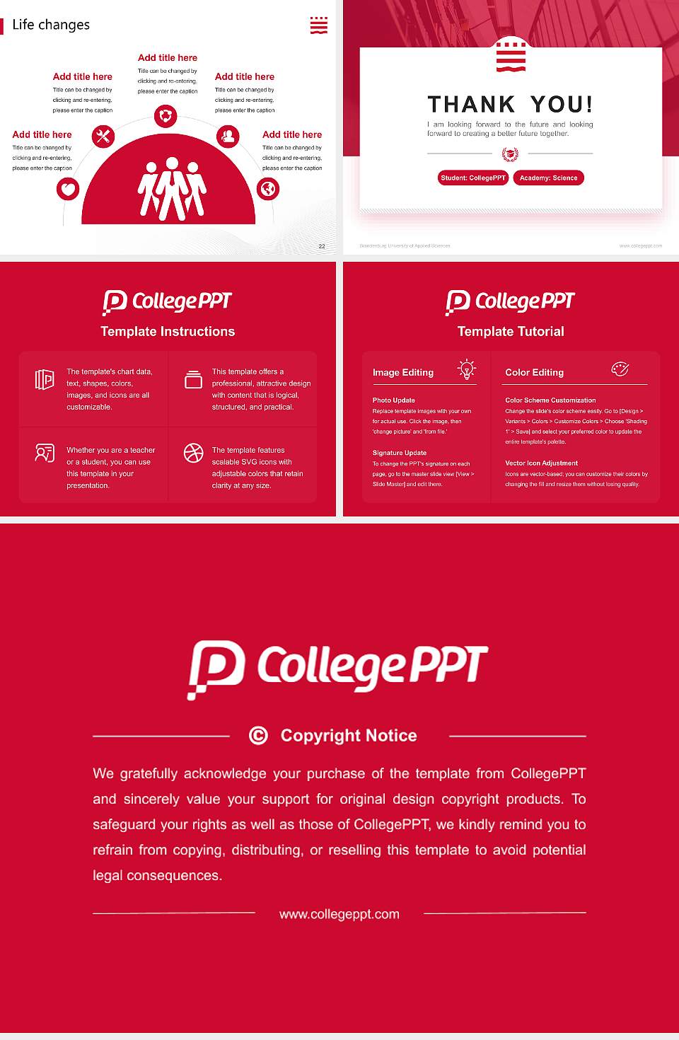 Brandenburg University of Applied Sciences National Scholarship Defense PPT Template4:3 ratio PPT effect preview image4