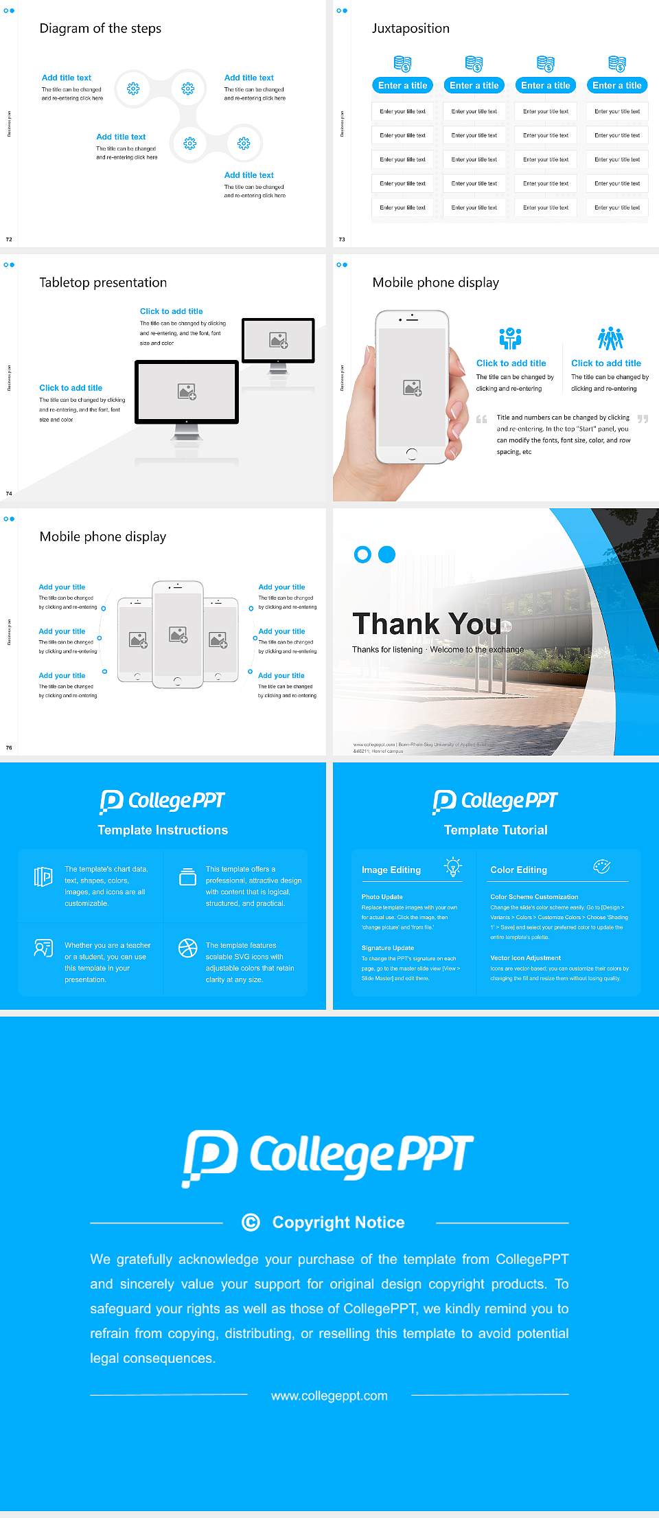 Bonn-Rhein-Sieg University of Applied Sciences – Hennef campus Competition/Entrepreneurship Contest PPT Template4:3 ratio PPT effect preview image9
