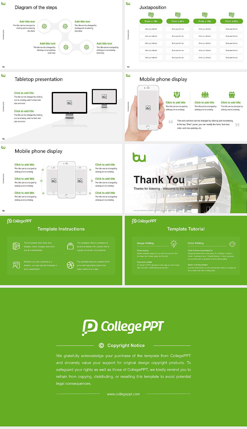 Brand University of Applied Sciences Competition/Entrepreneurship Contest PPT Template16:9 ratio PPT effect preview image9