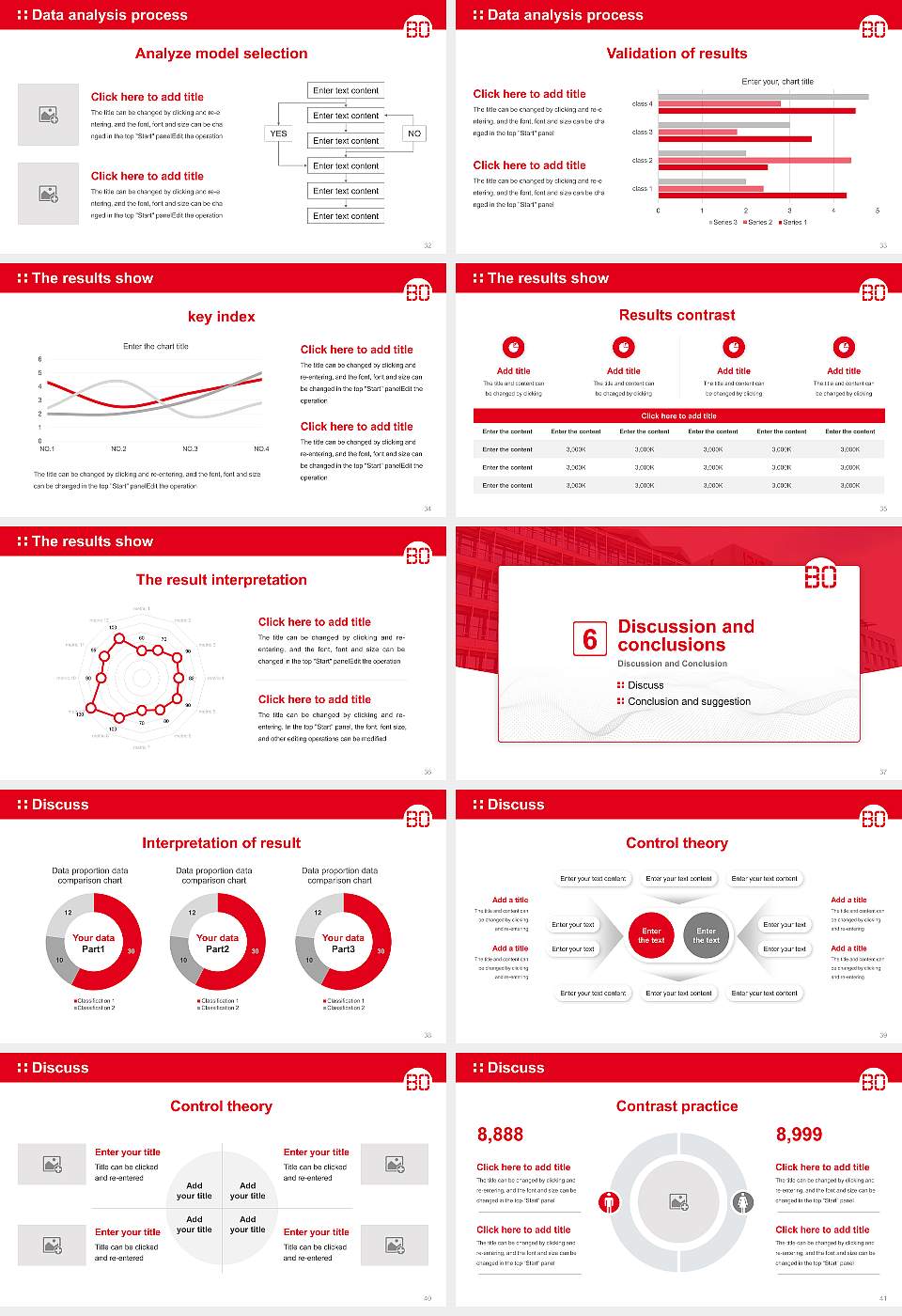 Bochum University of Applied Sciences Graduation Thesis Defense PPT Template16:9 ratio PPT effect preview image5