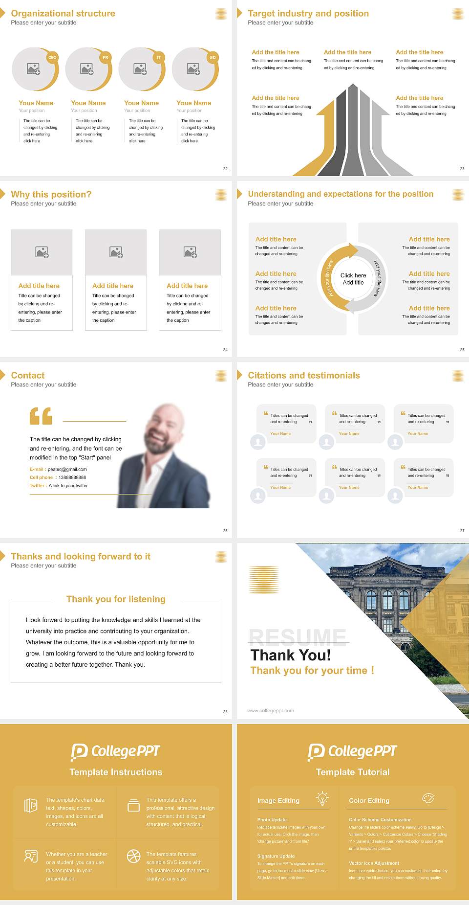 Carl Maria von Weber University of Music Dresden Resume PPT Template4:3 ratio PPT effect preview image4
