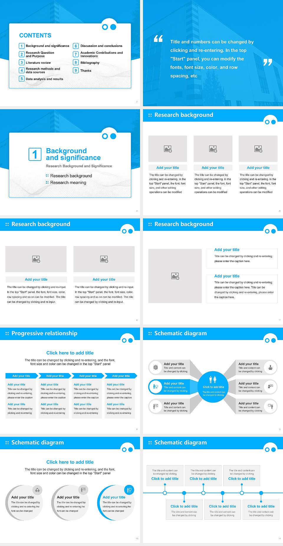 Bonn-Rhein-Sieg University of Applied Sciences – Rheinbach campus Graduation Thesis Defense PPT Template4:3 ratio PPT effect preview image2
