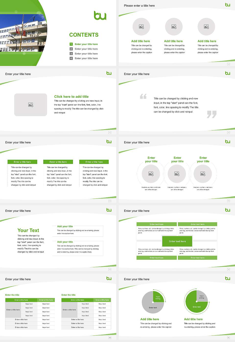 Brand University of Applied Sciences Course/Courseware Creation PPT Template16:9 ratio PPT effect preview image2