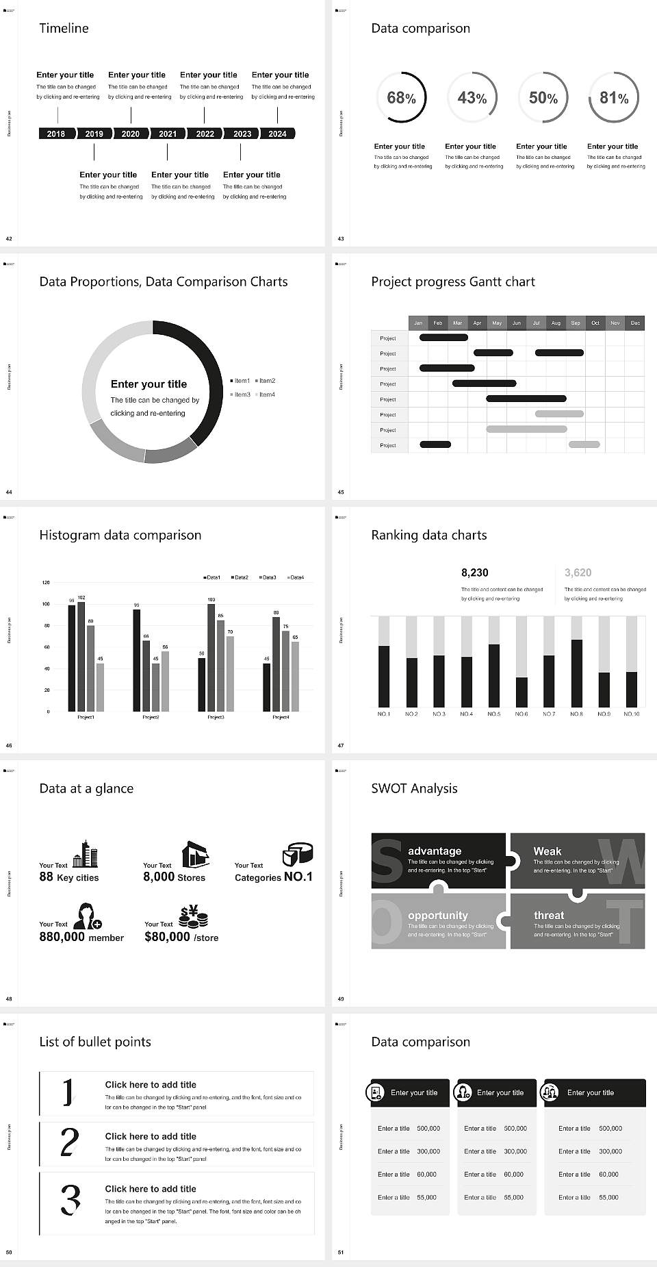 Bielefeld University Competition/Entrepreneurship Contest PPT Template4:3 ratio PPT effect preview image6