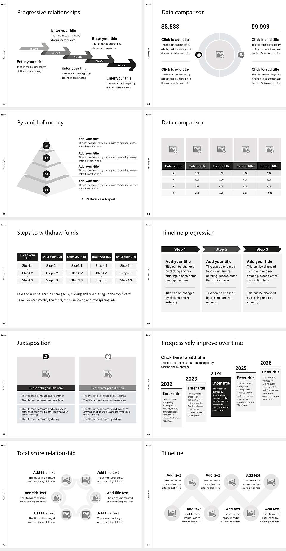 Bielefeld University Competition/Entrepreneurship Contest PPT Template4:3 ratio PPT effect preview image8